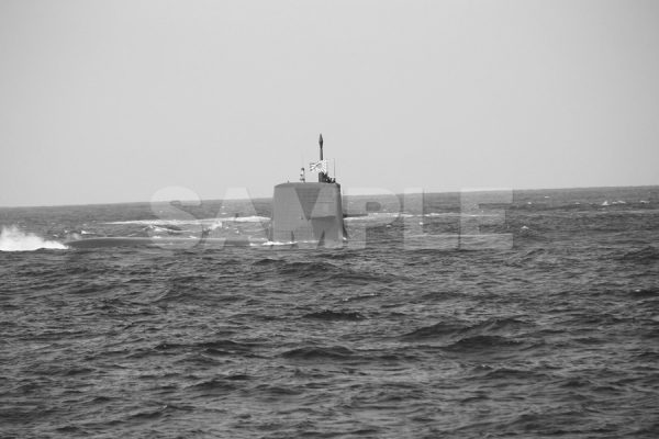 観艦式 潜水艦 06 白黒 無料 写真 壁紙 素材フリー